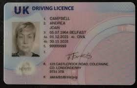 Full UK Driving License